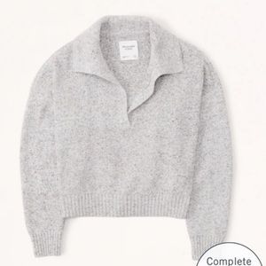 Abercrombie & Fitch Gray Sweater